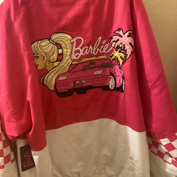 Barbie Checkered Racing Jacket - BoxLunch Exclusive 3x - Picture 7 of 7